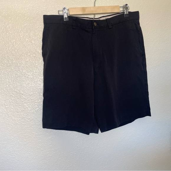 Tommy Bahama | Silk Relax Black Shorts - Picture 2 of 6